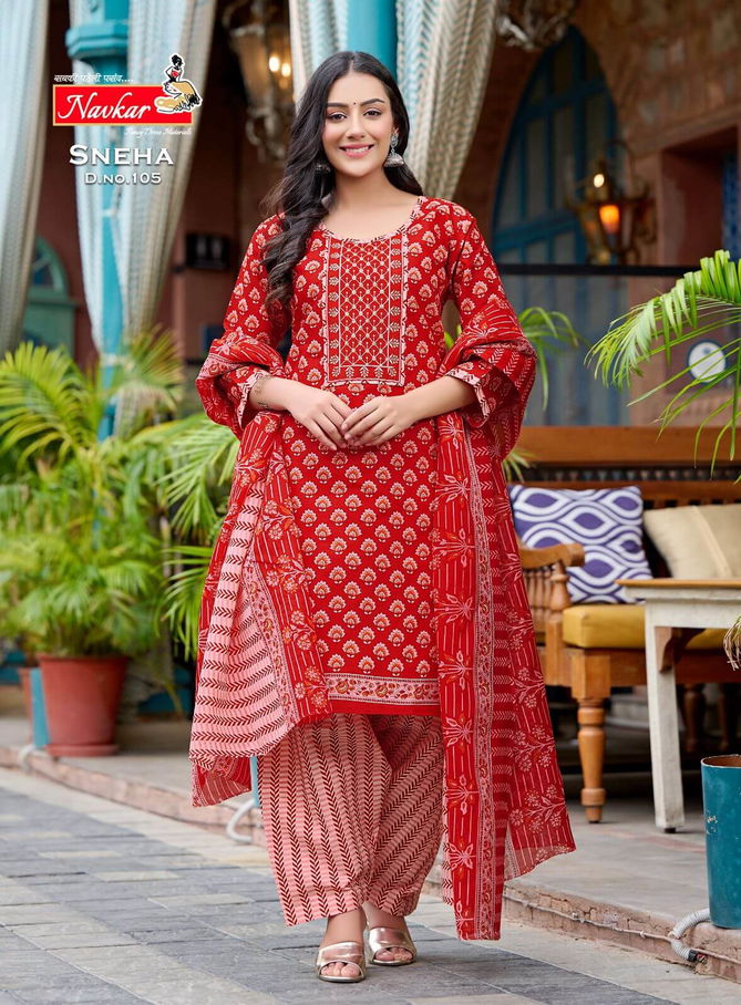 Navkar Sneha Regular Cotton Suits Catalog